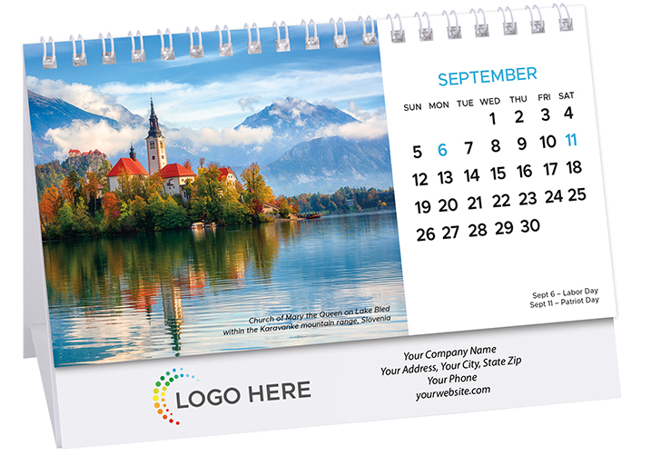 Scenic World Desk Calendar SW2027
